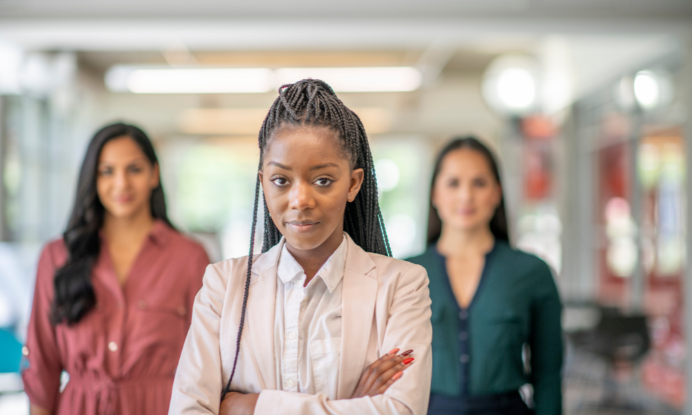 The college females that are headed to their summer career opportunities for college students