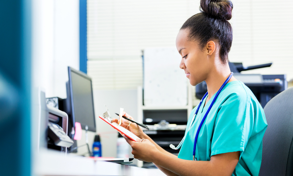 People always ask the HBCU student, "so you want to be a nurse?" She always answers yes. She is currently studying for the NCLEX while on her clinical break