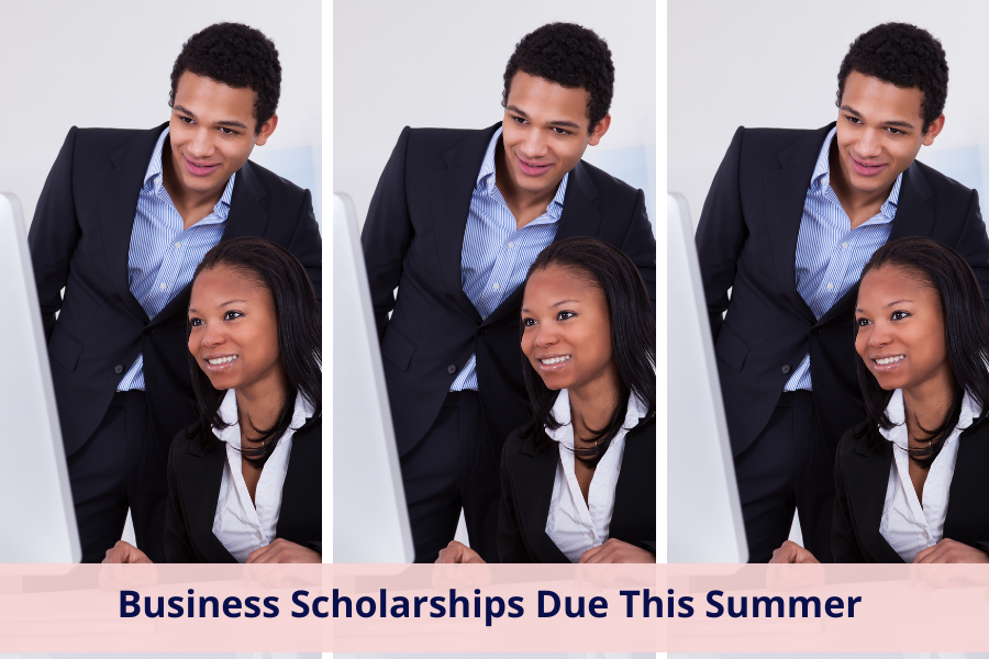 Two HBCU students who are business majors are applying for Business scholarships due this summer. They are looking for scholarships for Marketing majors and Finance majors