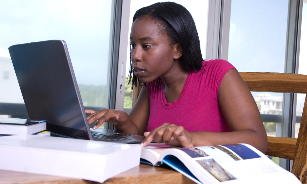 A high school senior is going over the summer scholarship list that her counselor sent her, She is looking for scholarships for incoming freshmen at HBCUs. She has strong recommendation letters, and excellent academics.