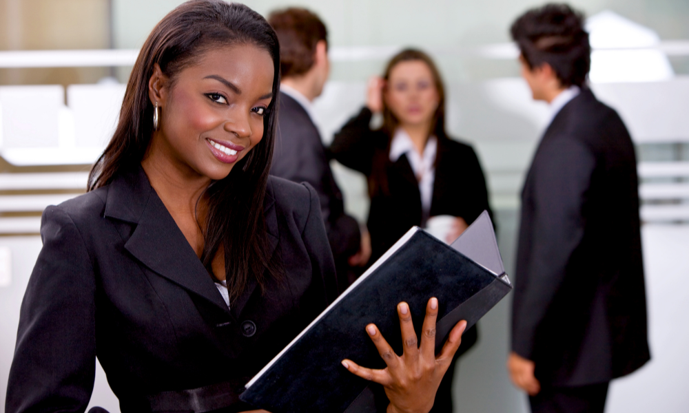 An African American college student was accepted into the SEO careers and MLT which are pipeline programs for minority college students. She is receiving coaching and mentoring