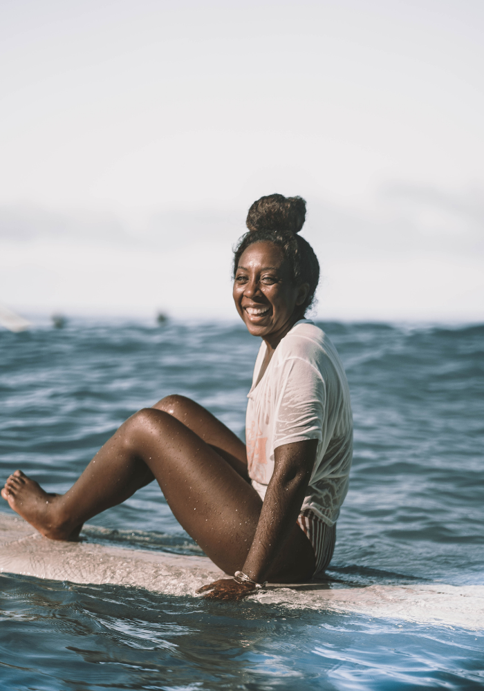 A high school student is enjoying her day at the beach after spending the last couple of weeks applying to summer break scholarships for black college students and incoming freshman scholarships